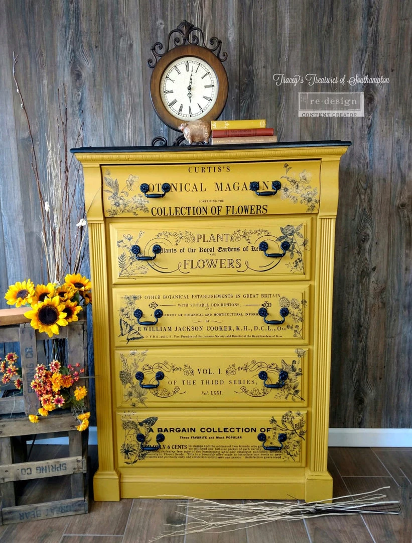 Prima Re-Design BOTANICAL MAGAZINE – TOTAL SHEET SIZE 24″X35″, CUT INTO 3 SHEETS 8 Prima Re-Design BOTANICAL MAGAZINE – TOTAL SHEET SIZE 24″X35″, CUT INTO 3 SHEETS