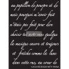 Prima Re-Design Butterfly Script Redesign With Prima Stencil Size 9"×13 1/2"