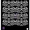 Prima Re-Design Cast Iron Vine Stencil Size 6"× 6"