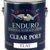 All Paint Products General Finishes Enduro Clear Poly Flat Enduro Poly Products