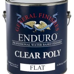 All Paint Products General Finishes Enduro Clear Poly Flat Enduro Poly Products