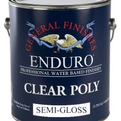 All Paint Products General Finishes Enduro Clear Poly Semi-Gloss