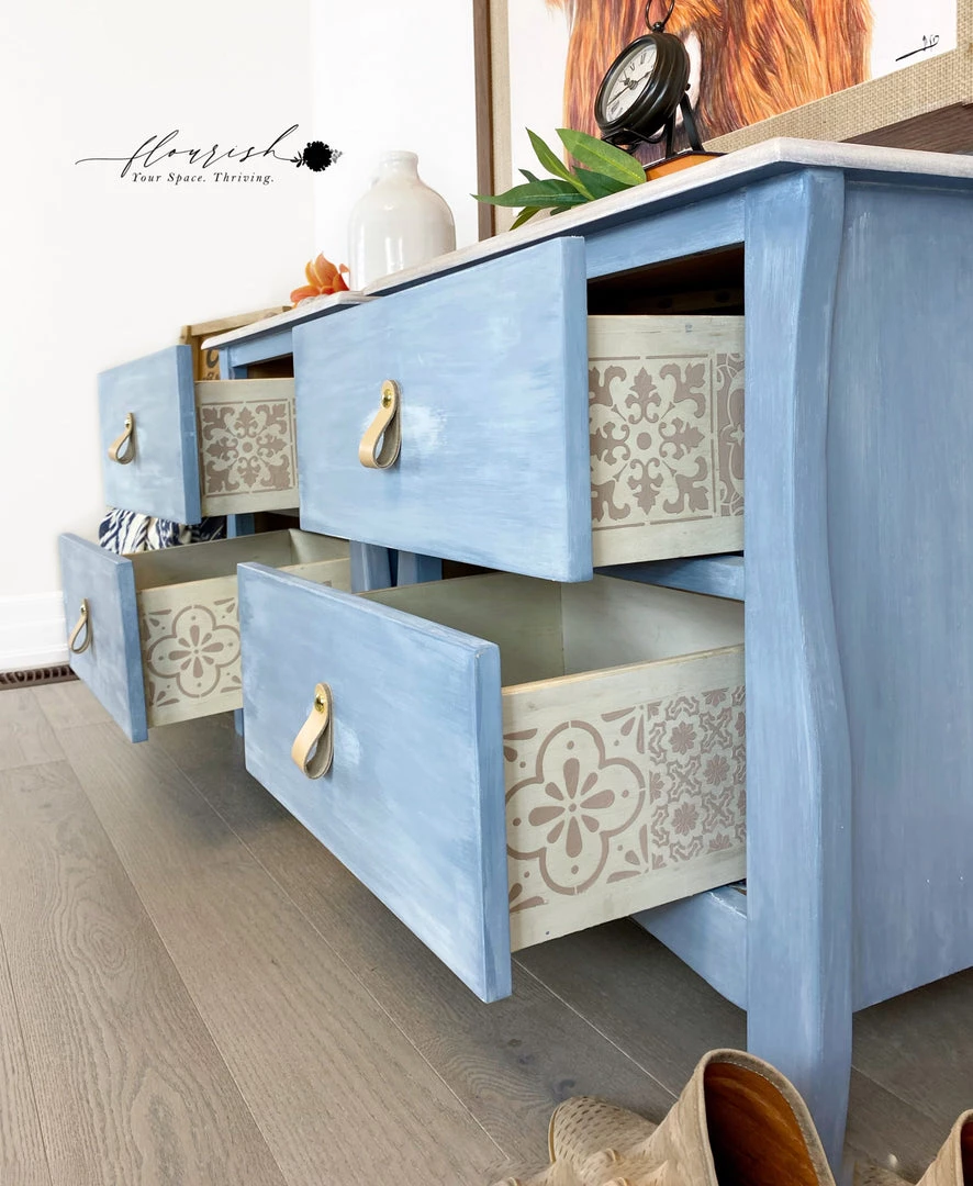 Prima Re-Design Coastal Tile Stencil Redesign With Prima Size 9"×13.5" Redesign Stencils 4 Prima Re-Design Coastal Tile Stencil Redesign With Prima Size 9"×13.5" Redesign Stencils