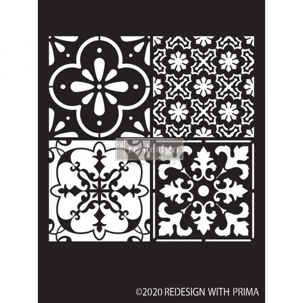 Prima Re-Design Coastal Tile Stencil Redesign With Prima Size 9"×13.5" Redesign Stencils 3 Prima Re-Design Coastal Tile Stencil Redesign With Prima Size 9"×13.5" Redesign Stencils