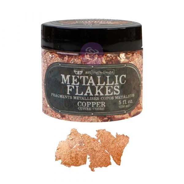 Prima Re-Design Wholesale Copper Metallic Flakes Art Ingredients – 1 Jar 3 Prima Re-Design Wholesale Copper Metallic Flakes Art Ingredients – 1 Jar