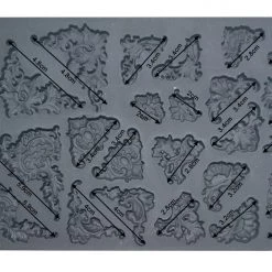 Prima Re-Design Decor Moulds Montmartre Corners Silicone Mold Redesign With Prima Decor Mould