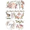 Prima Re-Design Decor Transfers Cozy Evening - Transfer - Total Sheet Size: 24″ X 35″