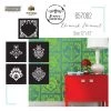 Prima Re-Design Damask Elements CeCe ReStyled Mix & Style 5 Piece Stencil Redesign With Prima
