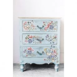 Prima Re-Design Delicate Fleur Transfer Redesign With Prima – 22″ X 30″