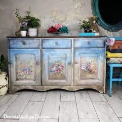 Prima Re-Design Delicate Fleur Transfer Redesign With Prima – 22″ X 30″