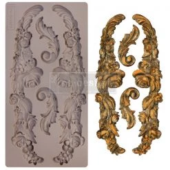 Prima Re-Design Delicate Floral Strands Silicone Mold Redesign With Prima Decor Mould Decor Moulds