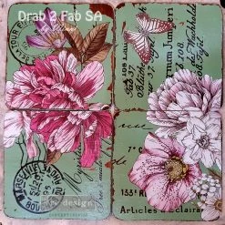 Prima Re-Design Decor Transfers Dreamy Florals Mini-Transfer - Total Sheet Size: 6″ X 12″