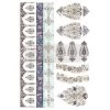 Prima Re-Design Elegant Accents Transfer - Total Sheet Size: 24″ X 35″, CUT INTO 2 SHEETS 2 Prima Re-Design Elegant Accents Transfer - Total Sheet Size: 24″ X 35″, CUT INTO 2 SHEETS
