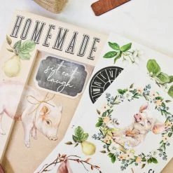 Prima Re-Design Farm Fresh Mini-Transfer Redesign With Prima Total Sheet Size: 6″ X 12″ Decor Transfers