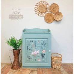 Prima Re-Design Decor Transfers Farm Life Transfer Redesign With Prima – TOTAL SHEET SIZE 24″ X 32″, CUT INTO 2 SHEETS