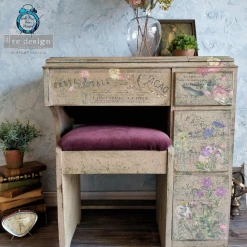 Prima Re-Design FLORAL COLLECTION - REDESIGN DECOR TRANSFERS – DESIGN SIZE 24″ X 34″, CUT INTO 3 SHEETS