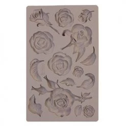 Prima Re-Design Fragrant Roses Silicone Mold Redesign With Prima Decor Mould Decor Moulds