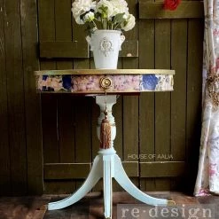 Prima Re-Design Fuchsia Meadow Decor Rice Paper 11.5" X 16.25"