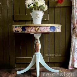 Prima Re-Design Fuchsia Meadow Decor Rice Paper 11.5" X 16.25"