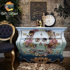 Prima Re-Design Fuchsia Sunset Transfer Redesign With Prima Decor Transfers