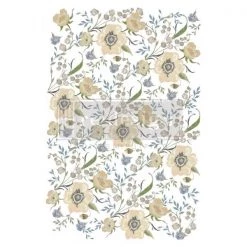Prima Re-Design Goldenrod Florals – TOTAL SHEET SIZE 24″X35″, CUT INTO 3 SHEETS Decor Transfers