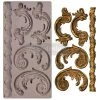 Prima Re-Design Lilian Scrolls Silicone Mold Redesign With Prima Decor Mould Decor Moulds