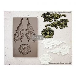 Prima Re-Design Lowell Lattice Silicone Mold Redesign With Prima Decor Mould Decor Moulds