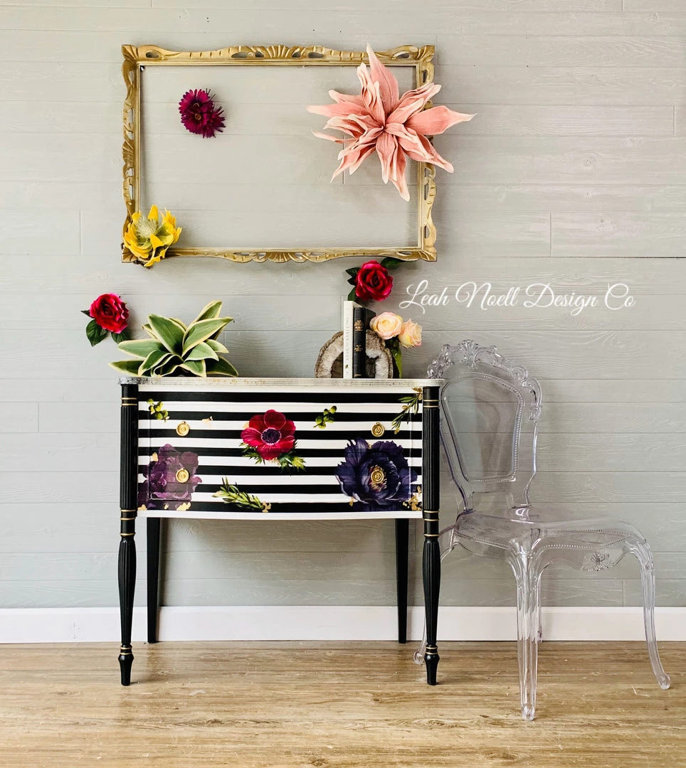 Prima Re-Design Lush Floral II REDESIGN DECOR TRANSFERS – TOTAL SHEET SIZE 48″ X 32″, CUT INTO 6 SHEETS 8 Prima Re-Design Lush Floral II REDESIGN DECOR TRANSFERS – TOTAL SHEET SIZE 48″ X 32″, CUT INTO 6 SHEETS