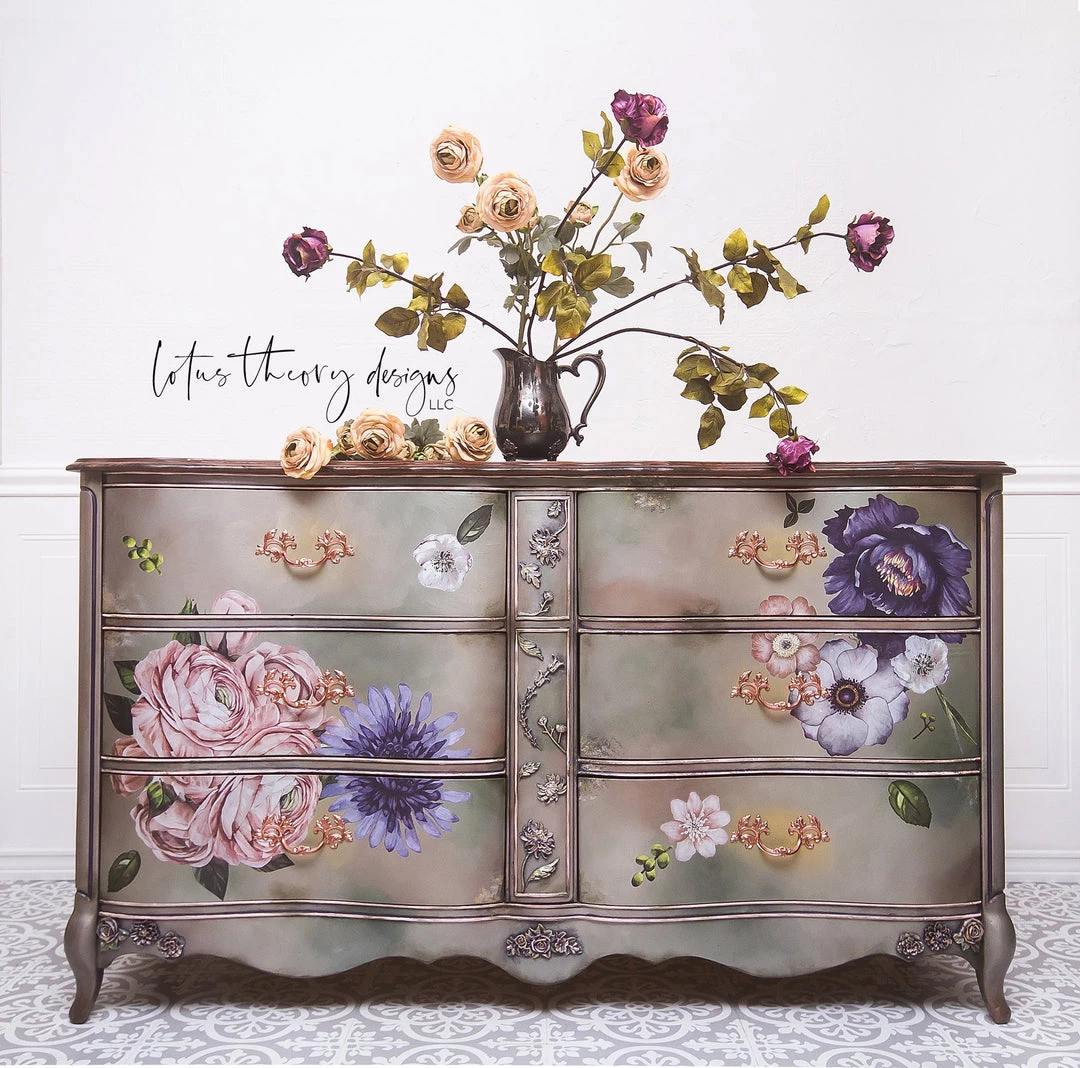 Prima Re-Design Lush Floral II REDESIGN DECOR TRANSFERS – TOTAL SHEET SIZE 48″ X 32″, CUT INTO 6 SHEETS 7 Prima Re-Design Lush Floral II REDESIGN DECOR TRANSFERS – TOTAL SHEET SIZE 48″ X 32″, CUT INTO 6 SHEETS