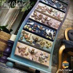 Prima Re-Design Nocturnal Elements Finnabair Silicone Mold Redesign With Prima Decor Mould Decor Moulds