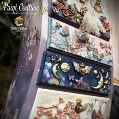 Prima Re-Design Nocturnal Elements Finnabair Silicone Mold Redesign With Prima Decor Mould Decor Moulds