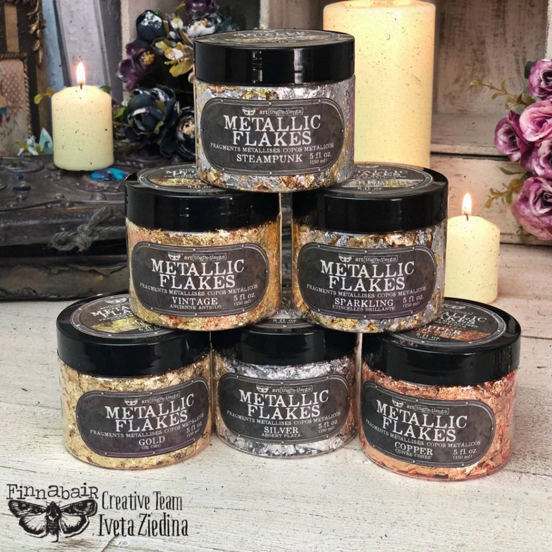 Prima Re-Design Wholesale Copper Metallic Flakes Art Ingredients – 1 Jar 8 Prima Re-Design Wholesale Copper Metallic Flakes Art Ingredients – 1 Jar