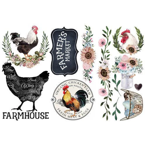 Prima Re-Design Morning Farmhouse Mini-Transfer Redesign With Prima Total Sheet Size: 6″ X 12″ 3 Prima Re-Design Morning Farmhouse Mini-Transfer Redesign With Prima Total Sheet Size: 6″ X 12″