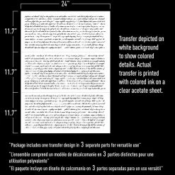 Prima Re-Design Never Ending Story Transfer Redesign With Prima – DESIGN SIZE 22″ X 30″ Wholesale