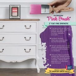 Paint Couture Paint A Cure Paint Brush - Proceeds To Benefit - THE AMERICAN CANCER SOCIETY Paint Couture Brushes