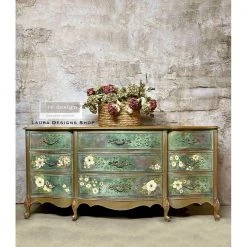 Prima Re-Design Wholesale Painted Florals Transfer Redesign With Prima Size 24″ X 35″