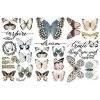 Prima Re-Design Papillon Collection Mini-Transfer Redesign With Prima Total Sheet Size: 6″ X 12″ Decor Transfers 2 Prima Re-Design Papillon Collection Mini-Transfer Redesign With Prima Total Sheet Size: 6″ X 12″ Decor Transfers