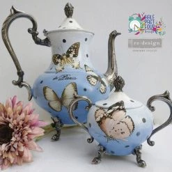 Prima Re-Design Papillon Collection Mini-Transfer Redesign With Prima Total Sheet Size: 6″ X 12″ Decor Transfers