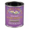 Pitch Black Glaze Effects General Finishes 2 Pitch Black Glaze Effects General Finishes