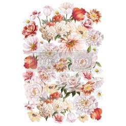 Prima Re-Design Wholesale Pretty In Peach Transfer - Total Sheet Size: 24″ X 35″, CUT INTO 3 SHEETS