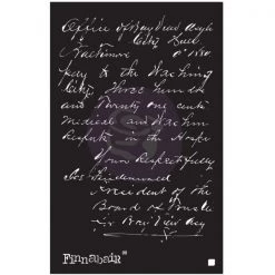 Prima Re-Design Read My Letter Stencil Finnabair Redesign With Prima Stencil Size 6"× 9"