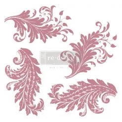 Prima Re-Design Royal Flourish Stamp Redesign Decor Clear-Cling Stamp Decor Clear-Cling Stamps