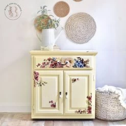 Prima Re-Design Decor Transfers Ruby Rose Transfer Redesign With Prima – DESIGN SIZE 22″ X 30″, CUT INTO 3 SHEETS