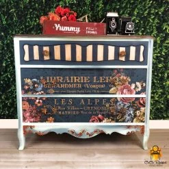 Prima Re-Design Decor Transfers Ruby Rose Transfer Redesign With Prima – DESIGN SIZE 22″ X 30″, CUT INTO 3 SHEETS