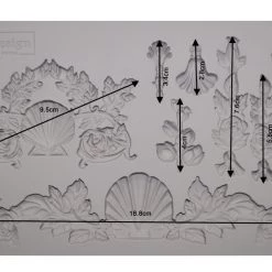 Prima Re-Design Seawashed Treasures Silicone Mold Redesign With Prima Decor Mould Decor Moulds
