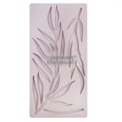 Prima Re-Design Simple Greenery Silicone Mold Redesign With Prima Decor Mould