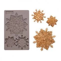 Prima Re-Design Snowflake Jewels Mould - Size: 5″ X 8″, 8mm Thickness