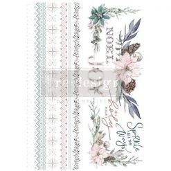 Prima Re-Design Sparkle & Joy Transfer - Total Sheet Size: 24″ X 35″, CUT INTO 2 SHEETS