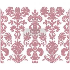 Prima Re-Design Decor Clear-Cling Stamps Stamped Damask Stamp Redesign Decor Clear-Cling Stamp