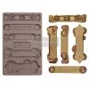 Prima Re-Design Decor Moulds Steampunk Plates Silicone Mold Redesign With Prima Decor Mould